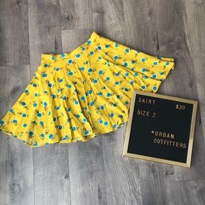 Sunny Floral Mini Skirt